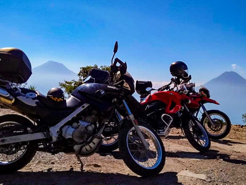 Aventura en motocicleta de la Antigua al Lago de Atitlan